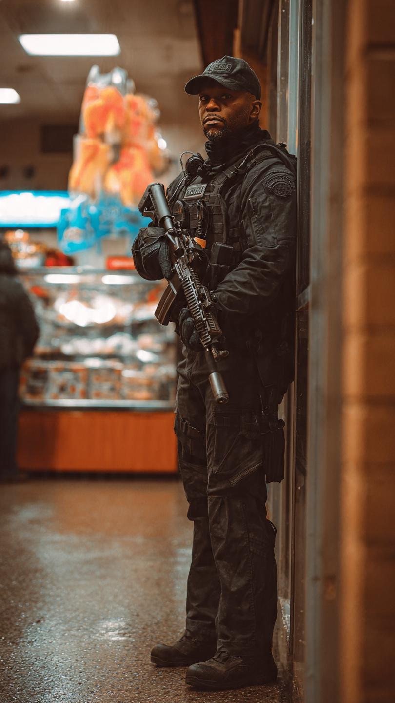 Armed Security Guard at Retail Store - Vigour Security Cape Town
